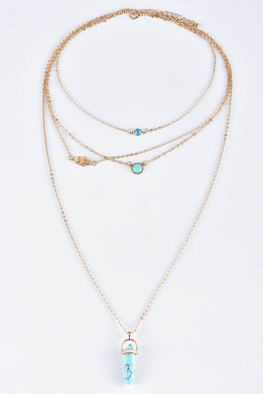 Turquoise Gemstone Pendant Necklace