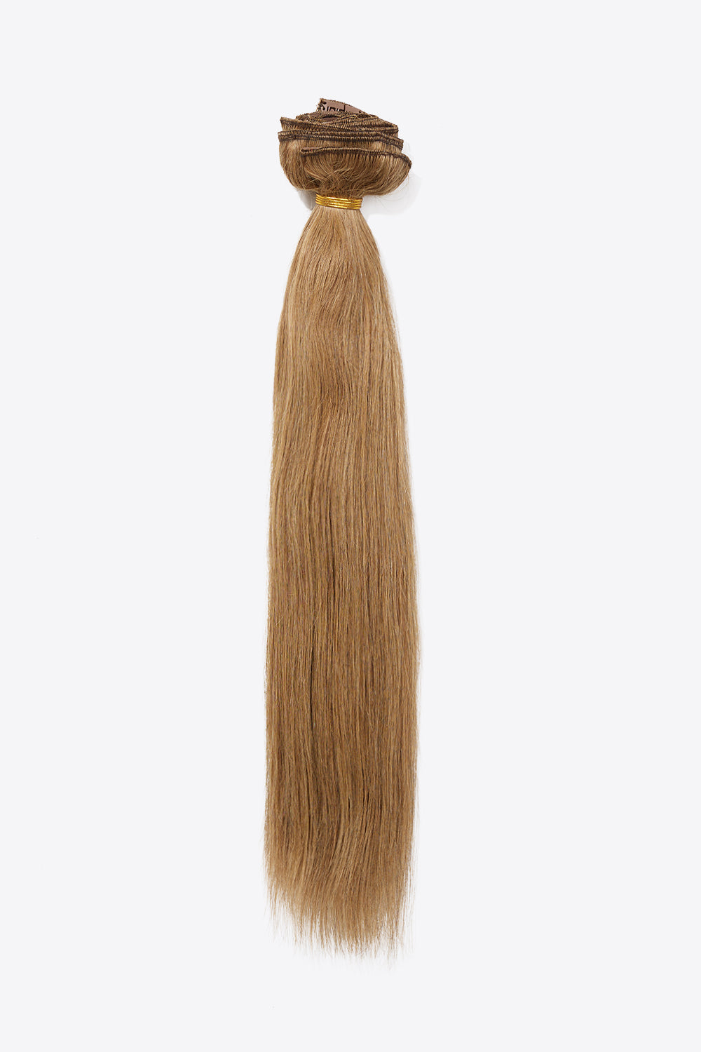 18''140g #10 Natural Straight Clip-in Hair Extensions Human Hair