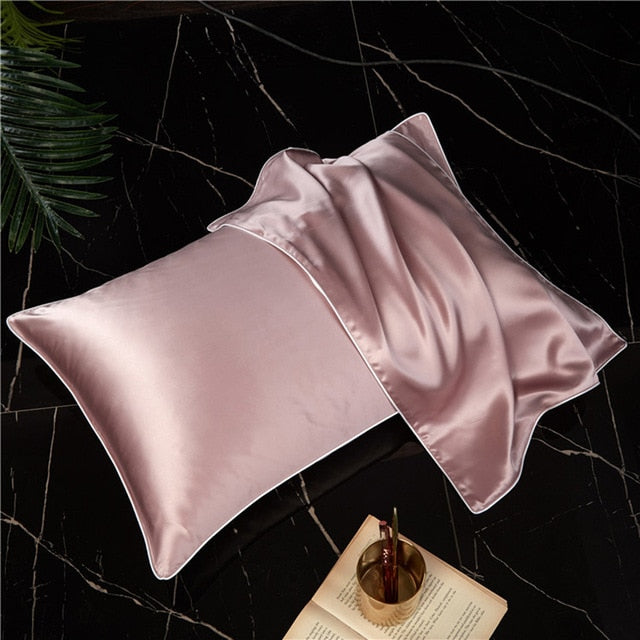 One 100% Natural Mulberry Silk Pillowcase 48x74cm - Love Me