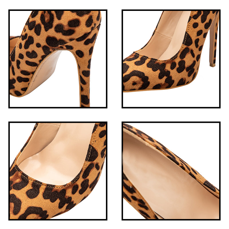 Leopard Print Stilettos - Love Me